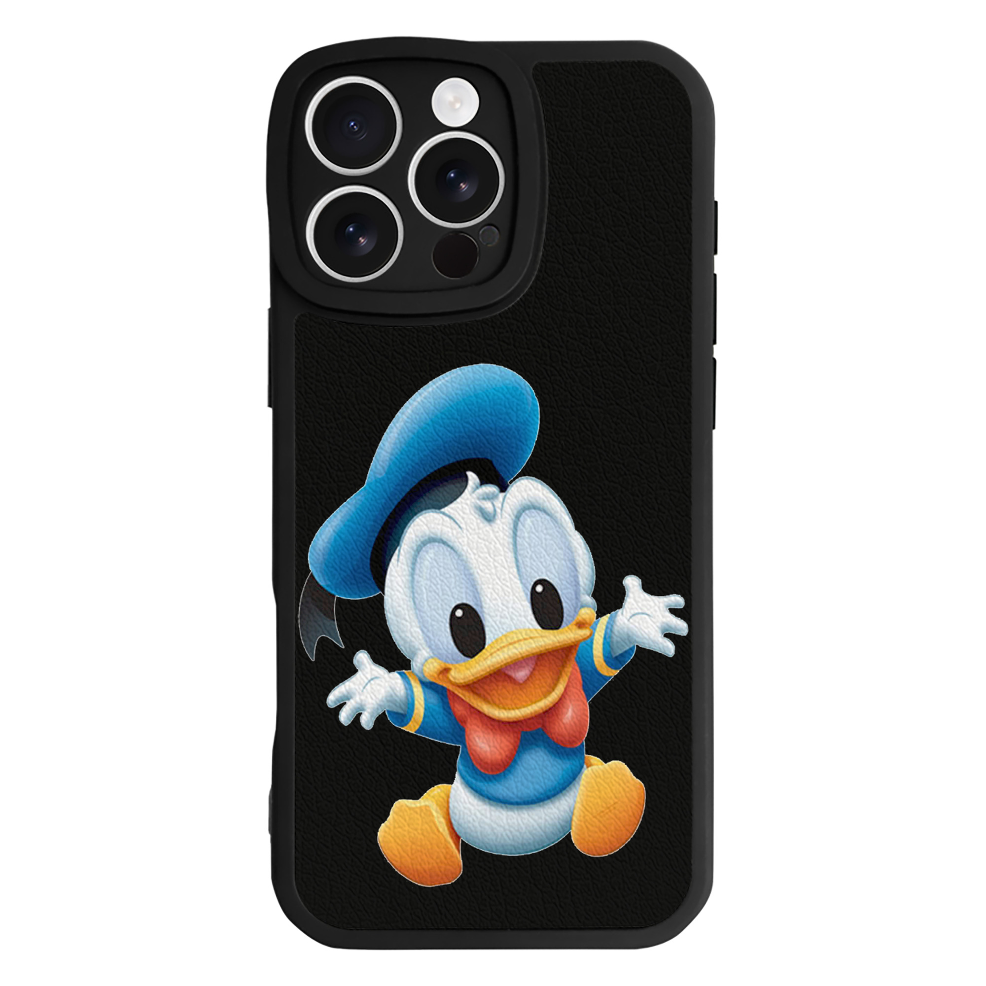（画像用） ミッキーマウス Mickey Mouse 【iPhone 16シリーズ対応】シリコンスマホケース（レザー調） 材質：シリコン